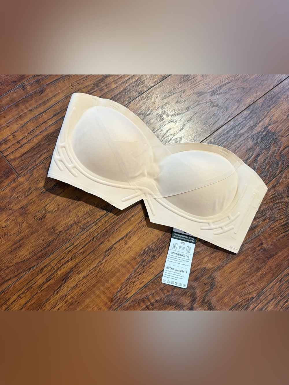 NWT AHBRA women’s size L (36) strapless bra
